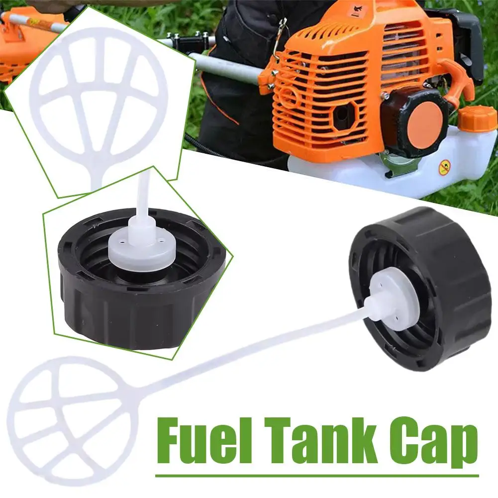 Tampa do tanque de combustível para aparador de sebes, cortador de escova, ferramenta multifuncional 43cc 49cc 52cc 55cc scooter motor motosserra accesso r0p6