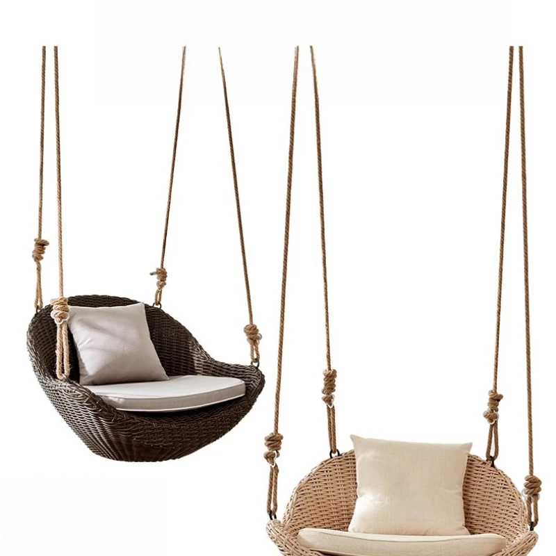 

Hanging chair Indoor swing Cradle chair Rattan Household hanging hammock Rocking