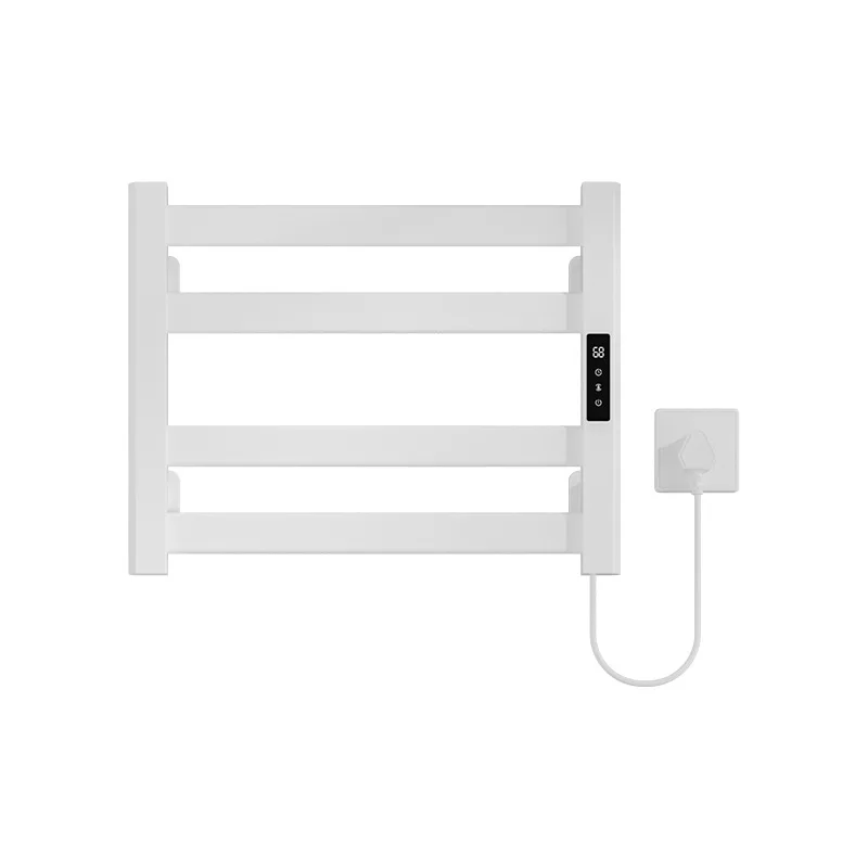 Electric towel rack bathroom toilet towel rack smart constant temperature carbon fiber heating drying towel