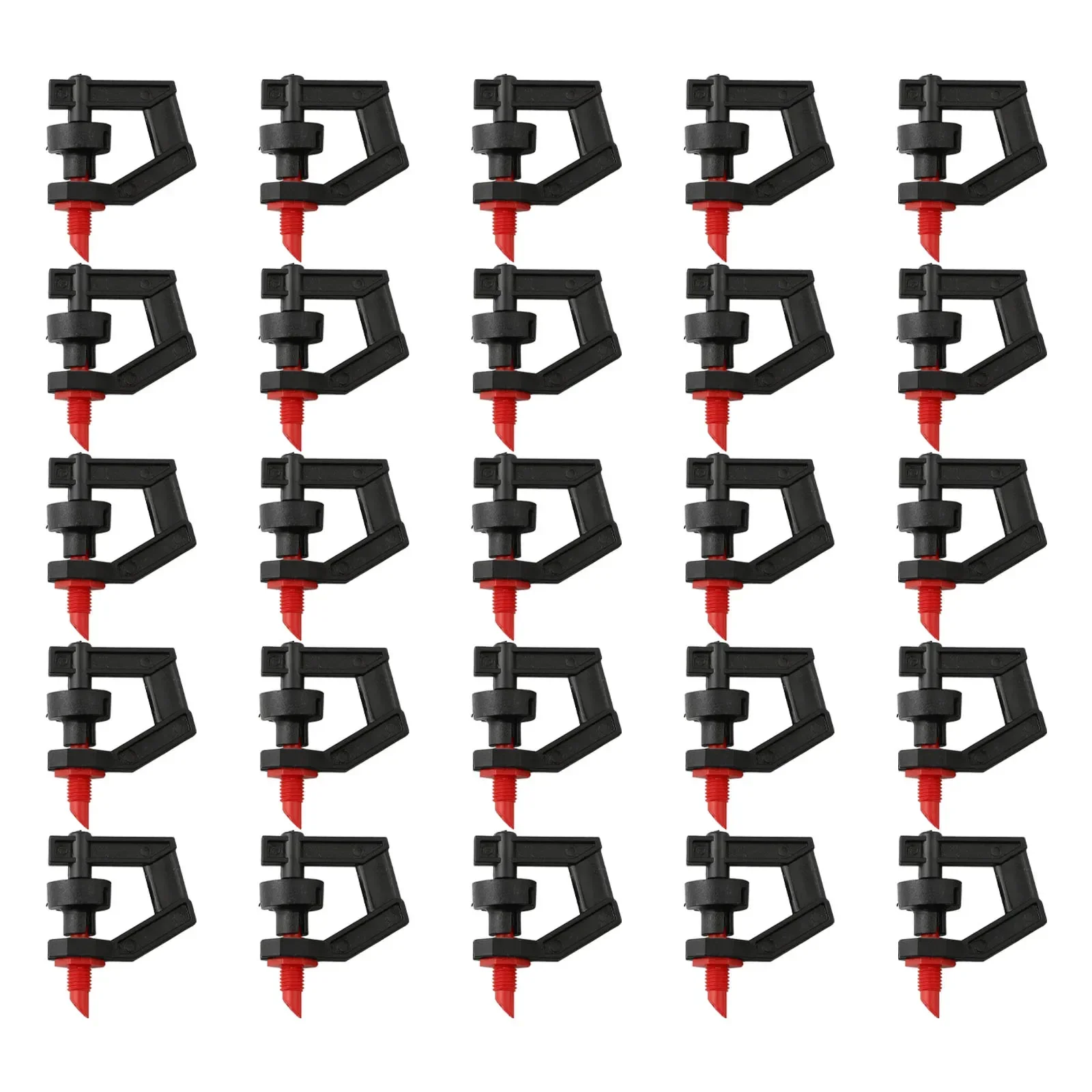 

For Efficient 360 Degree Garden Irrigation 25 Rotary Sprinkler Nozzles with Long Spray Distance for Optimal Water Coverage