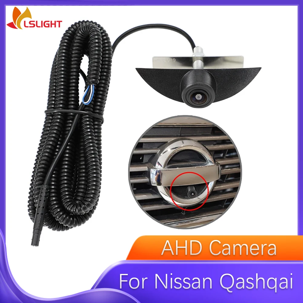 

Car Front View Camera For Nissan Qashqai OEM AHD Night Vision Color Camera 150° Fisheye Waterproof IP68 Electronics Accessories