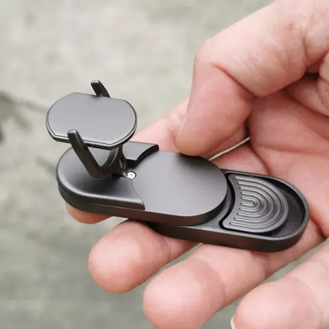 Target Push Slider Fidget Slider Toy Adult Metal Fidget Toy Finger Push Spin Coins Decompression Toys EDC Haptic Slider Gift