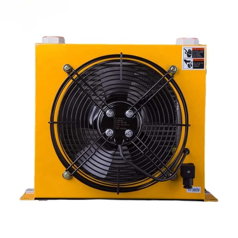 Live broadcast HM-100L Aluminium Cooling Air Cooled Heat Exchanger Hydraulic Oil Radiators