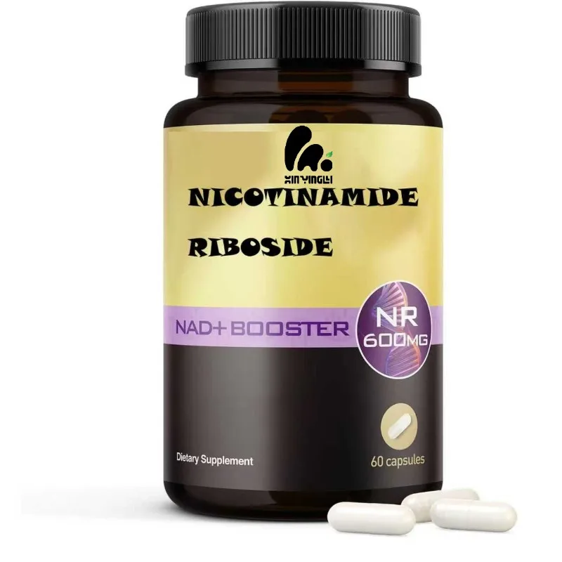 

Капсулы NAD (никотинамид рибозид) 600 мг с экстрактом черного перца - Поддержка клеточной энергии и восстановления, жизненной силы, здорового старения