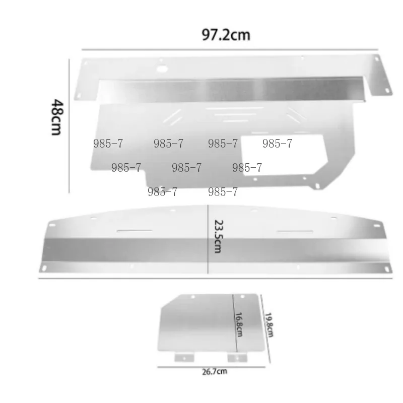 Engine Under Tray Cover Splash Shield Guard For 350Z G35 2003-2009 Under Guard