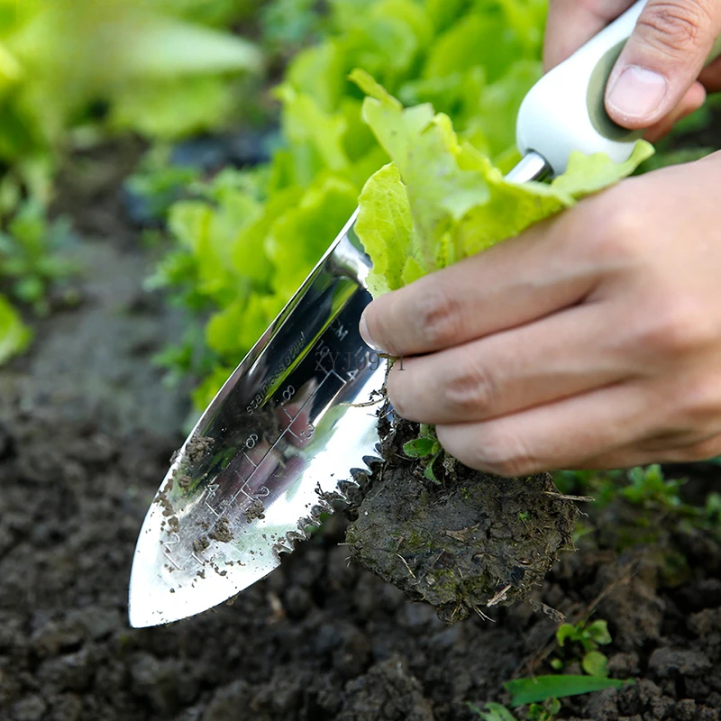 Садовые инструменты Лопата для посадки цветов в домашних условиях Грабли с тремя когтями Лопата для пересадки Инструменты в горшках