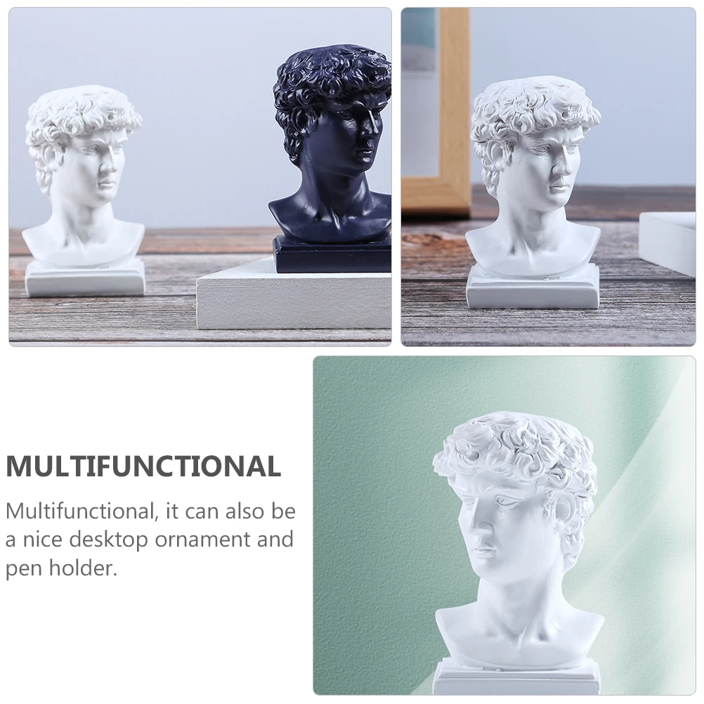 

Toothpick Box Pen Holder Creative Desktop Stand Penholder Container Pencil Holders Resin Organizer Ornament
