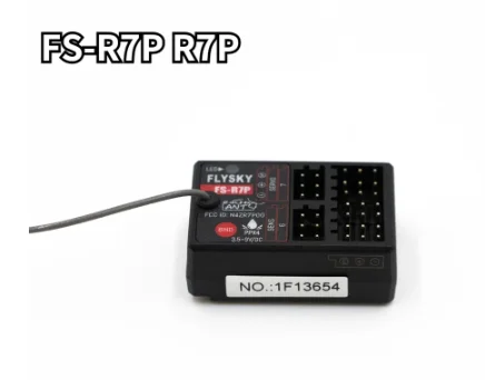 FLYSKY FS-R7P R7P 2,4G 7-канальный ANT протокол ШИМ-выход RSSI мини-приемник для передатчика FS-G7P RC автомобиль лодка DIY Запчасти