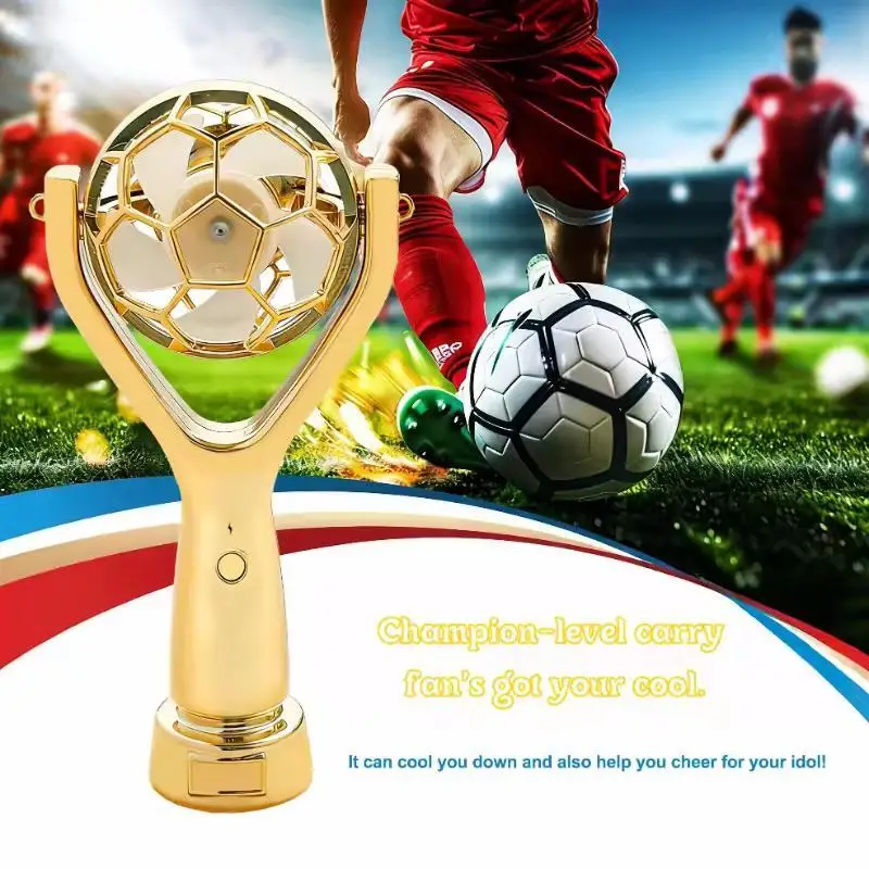 

A fan suitable for football enthusiasts, a handheld fan in the shape of a football, providing strong cooling effect