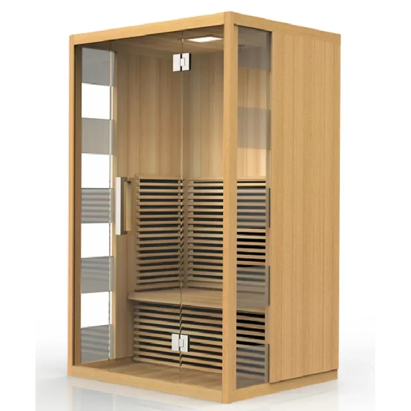Saunaking New Design Hot Selling Fashion Infrared Panel Heater Sauna Room For 1-2 Person