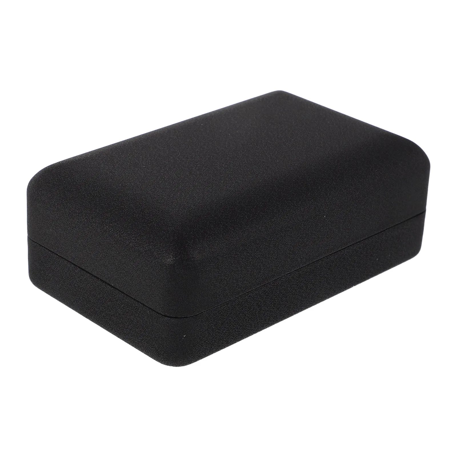 

Portable Jewelry Organizer Box Black Compact Travel Case for Rings Earrings Small Storage Jewelry Box for Girls