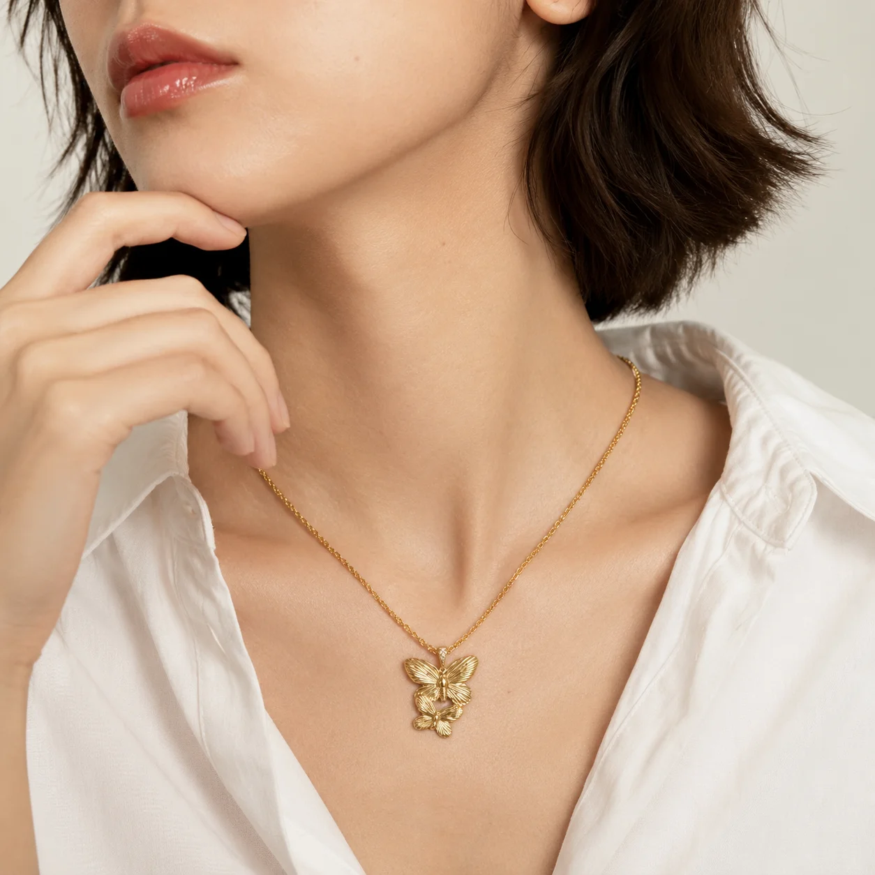 ZHENL Pozłacany 18-karatowym z – Layered Pendant Necklace Aesthetic recenzja i cena