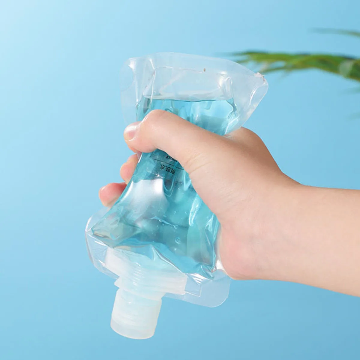 5x 10X Cosmetische Zakken Draagbare 30 ml 50 ml 100 ml Reizen Opslag Lotion Verpakking Flip Deksel Tas voor Lotion Shampoo Gezichtscrème Handzeep