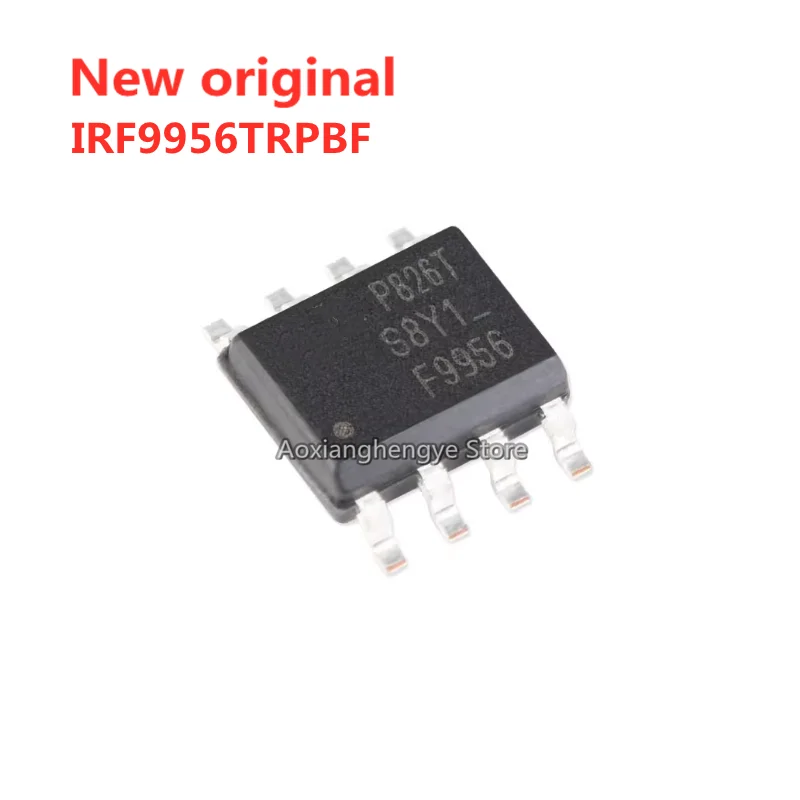 5PCS IRF9956TRPBF  IRF9956 P826T SOP8 Double N channels 30V 3.5A 0.1Ω 2W MOS field effect tube