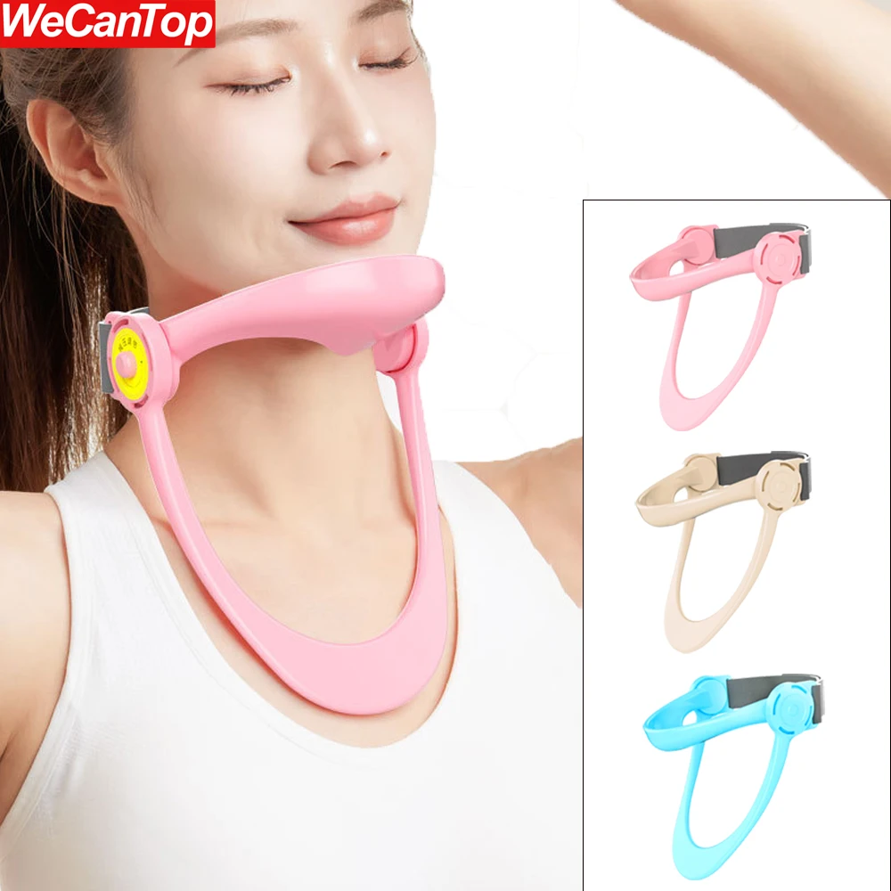دعامة رقبة قابلة للتعديل لتخفيف الآلام - طوق جر عنق الرحم لوضعية الرأس الأمامية والاستخدام المنزلي (3 ألوان) #3