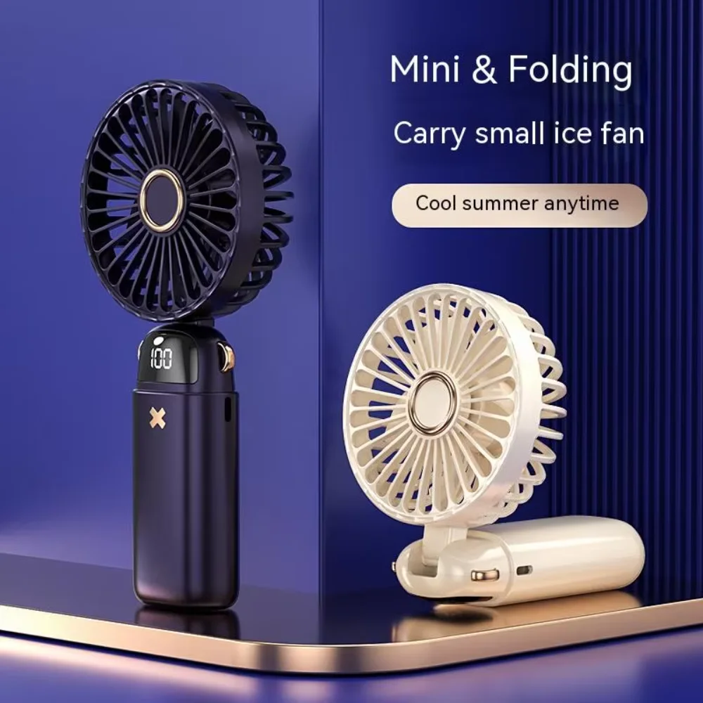 

Aromatherapy Mini Handheld Small Ventilator Portable Portable Silent Office Desk Student Charging Outdoor Hand Holding Ventilato