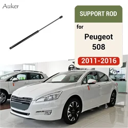 For 2011-2016 Peugeot 508 Car Bonnet Hood Support Hydraulic Rod Strut Bars Lift Spring Shock Bracket Styling