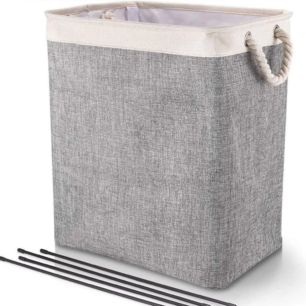 

Large Capacity Dirty Clothes Basket Folding Laundry Hamper For Home Bathroom Storage Organizer Sundries Basket Foldable Clothes
