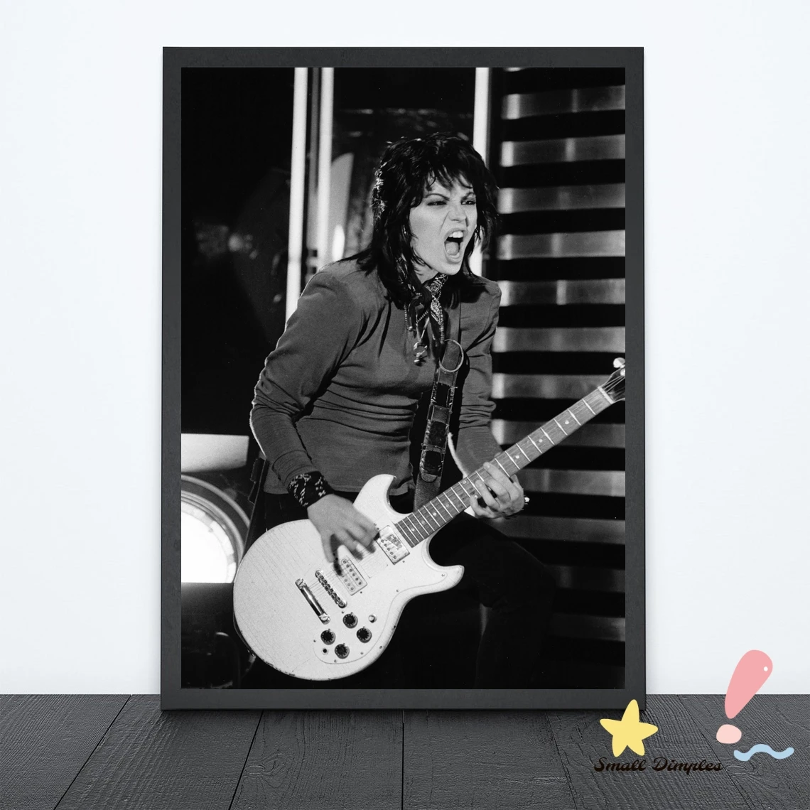 Joan Jett Music Star Poster Canvas Art Print Home Decoration Wall Painting ( No Frame )