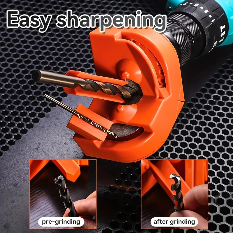 Multi-functional Twist Drill Grinder, 2-16mm Impact Electric Drill, Wear-resistant Diamond Sharpener, Drill Bit Grinding Tool