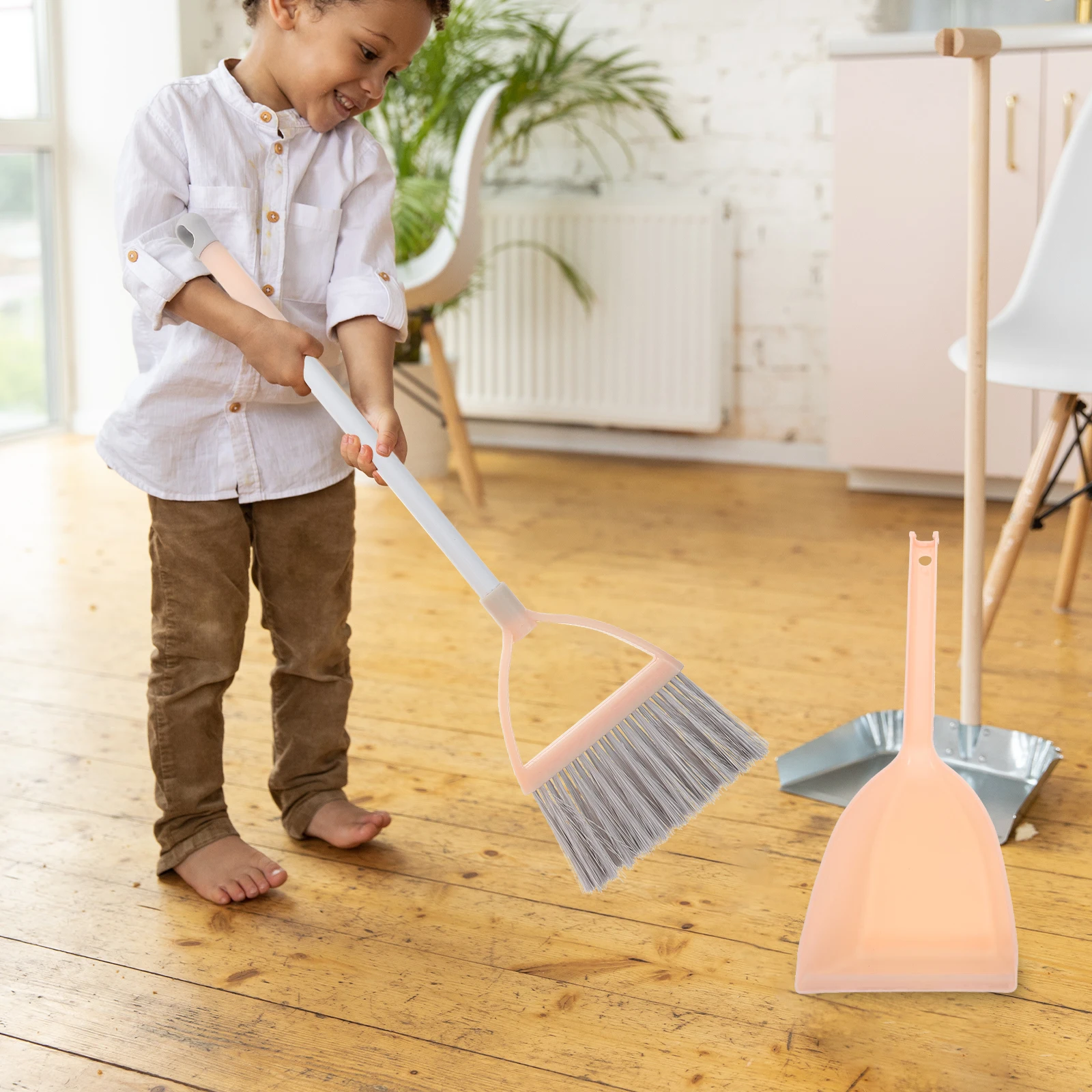 

Broom Dustpan Set Children Cleaning Kids Mop and Toddler Mini Brooms Supplies for with Boy Small