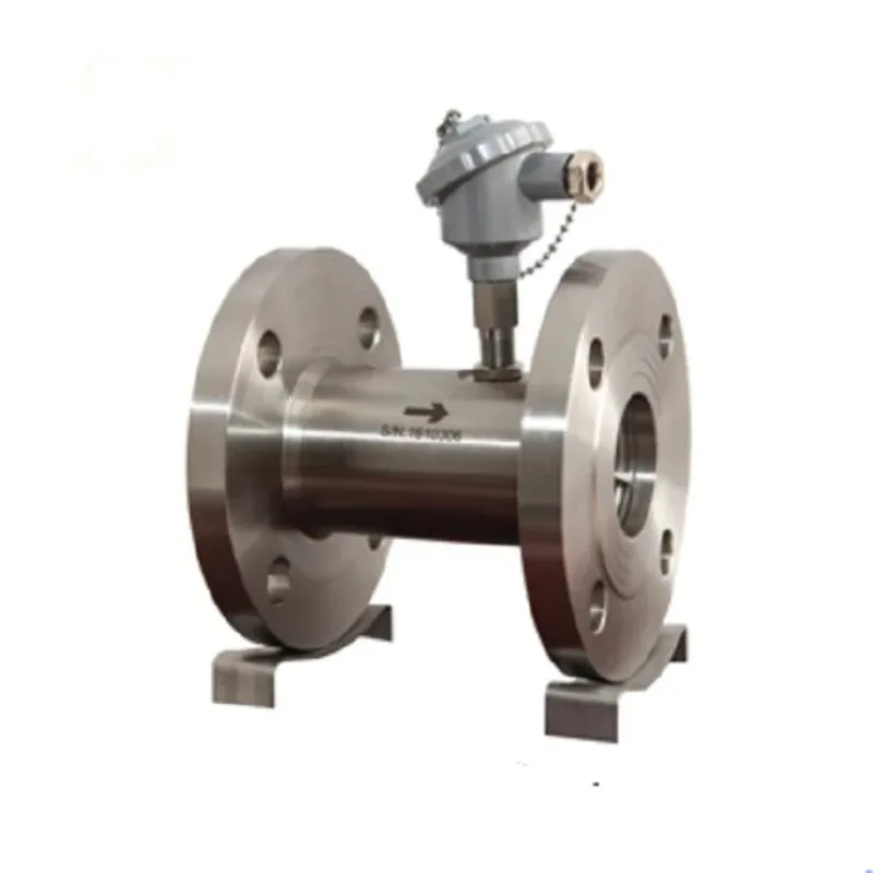 DN50 مقياس تدفق توربينات الغاز من النوع المتكامل دعم OEM مخصص لمتوسطة الهواء