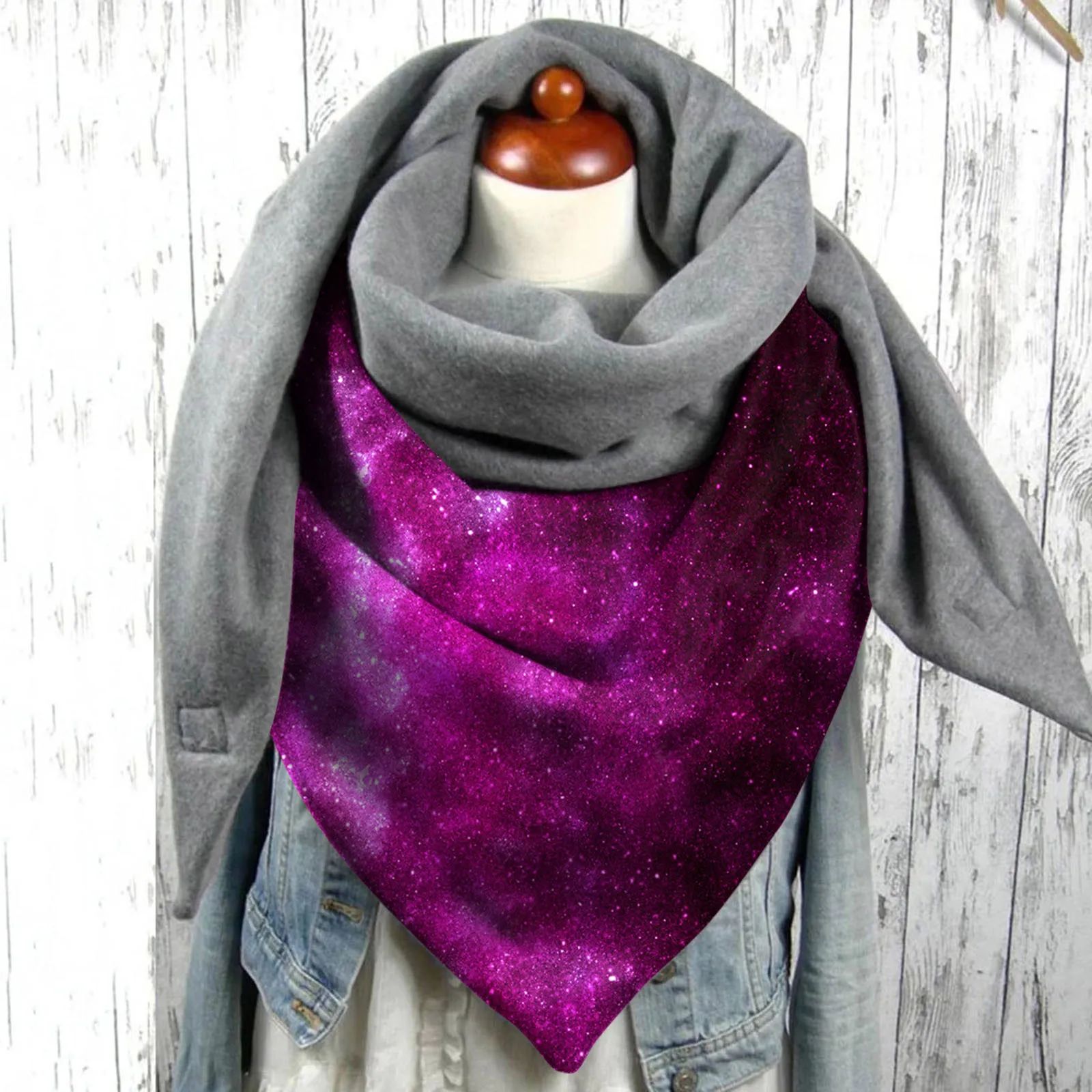 Soft Winter Casual Shawls Wrap Women Button Warm Fashion Scarves Wool Scarf Women Winter Beautiful Scarves Designer Scarves