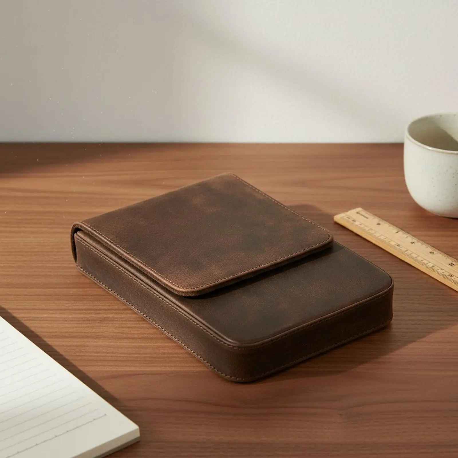 writing-pen-storage-holder-handmade-6-pen-leather-holder-stationery-organizer-removable-tray-for-students