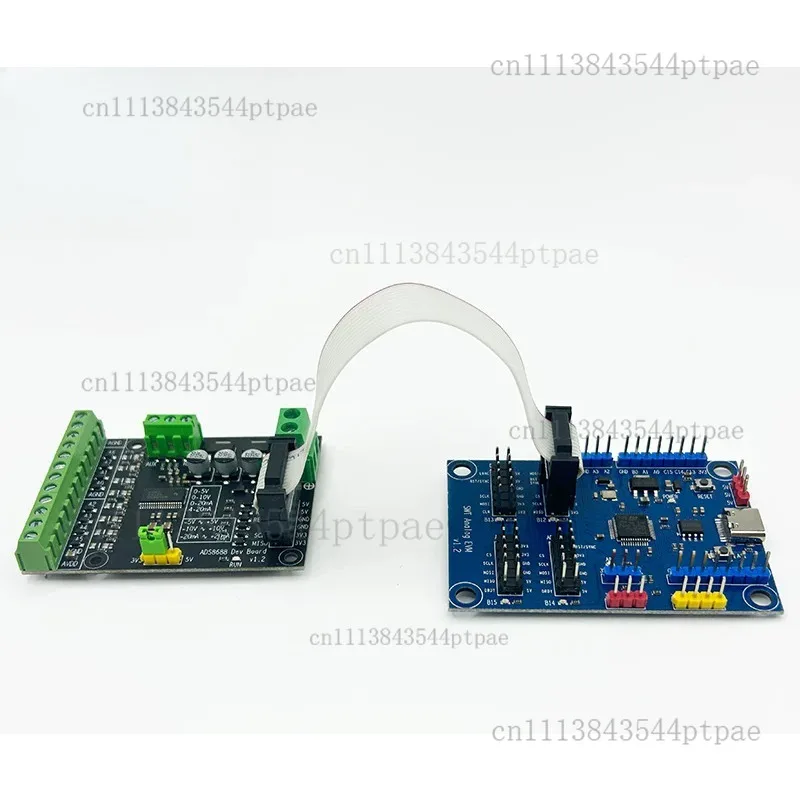 Stm32f103 Analog Acquisition Baseboard, for Evaluation and Development Purposes