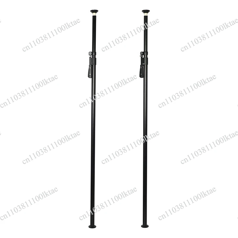 3.8 Meters Background Frame Studio Black  and Earth Pole Heaven and Earth Pole Heaven and Earth Pole Support