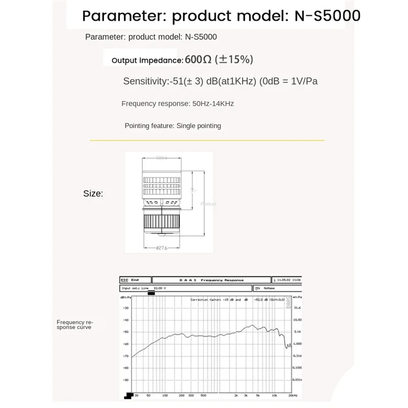 ABJG-беспроводной микрофон, капсула, высокочувствительный динамический микрофон, сменный микрофон
