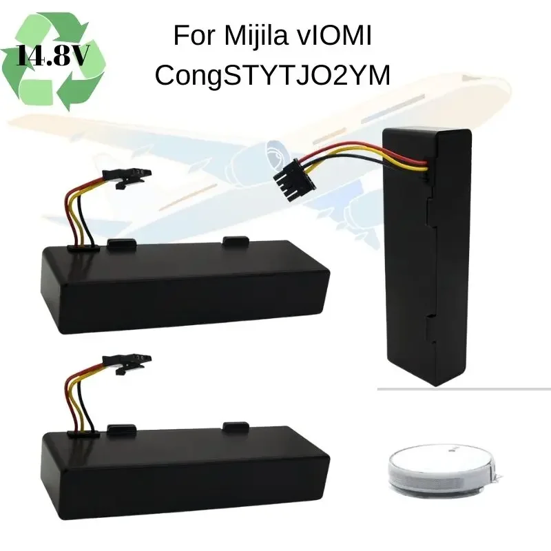 

Аккумуляторная батарея STYTJ02YM 9800 мАч, 14,8 в, для робота-пылесоса Xiaomi Mijia 3C Haier JX37