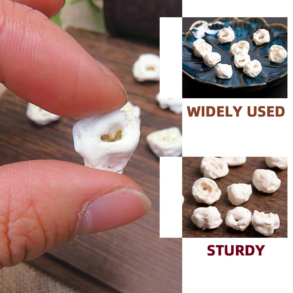 

20Pcs Pig Bone DIY Beads Irregular Bone Spacer Beads for Jewelry Necklace Bracelet Craft Making Accessories Jewelry Accessories