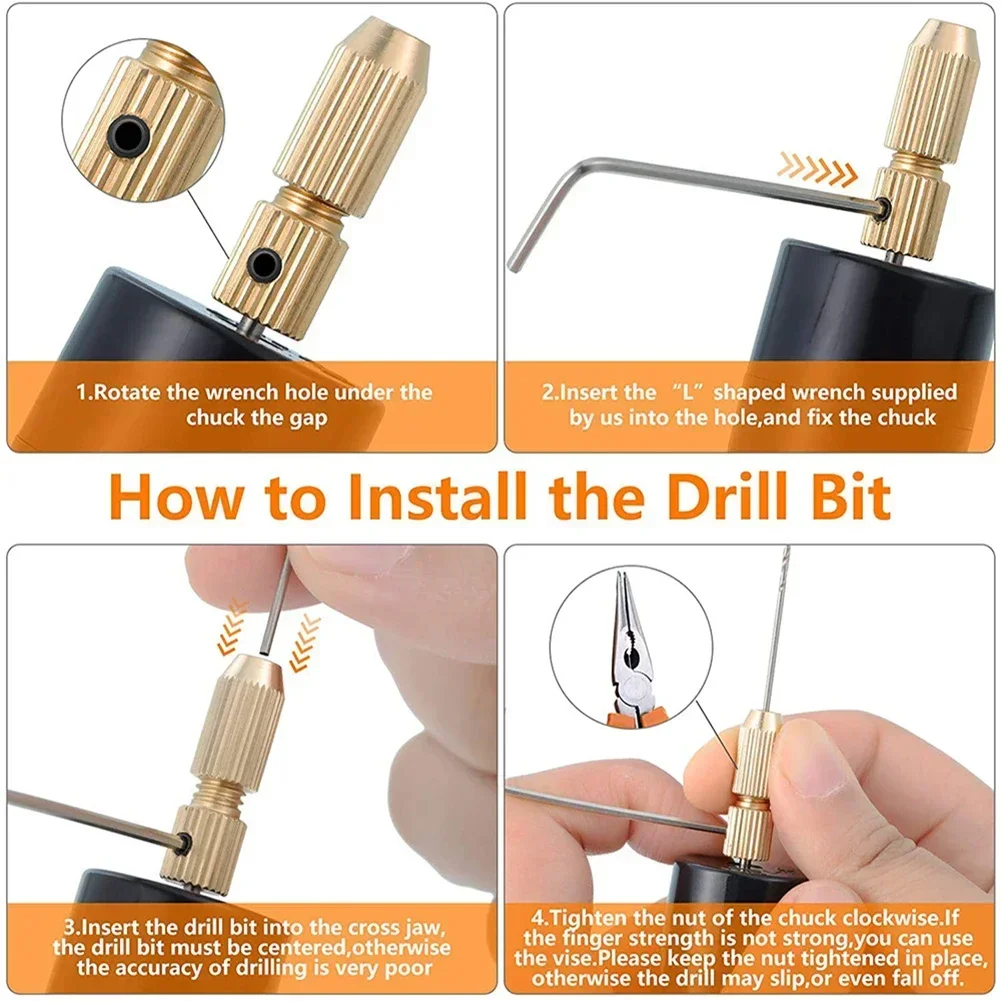Imagem -05 - Mini Ferramenta de Perfuração Elétrica Broca Portátil para Fazer Jóias de Resina Caneta de Gravura Artesanal Ferramenta de Chave de Fenda Usb Diy
