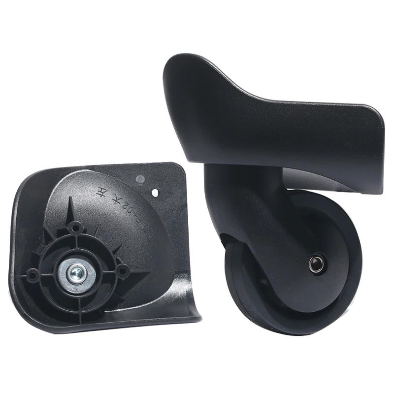 Mute Luggage Wheels F-02/mendoza XR7 HINOMOTO 360° Swivel Replacement for Suitcase Trolley