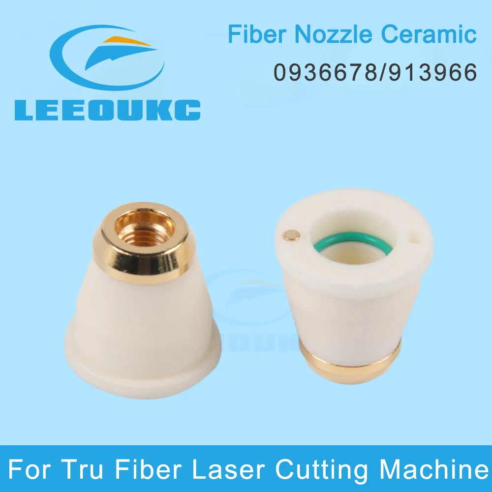 

LEEOUKC Fiber Laser Ceramic Nozzles Holder 3D OEM Model 0936678 913966 Compatible For Tru Fiber Laser Cutting Machine