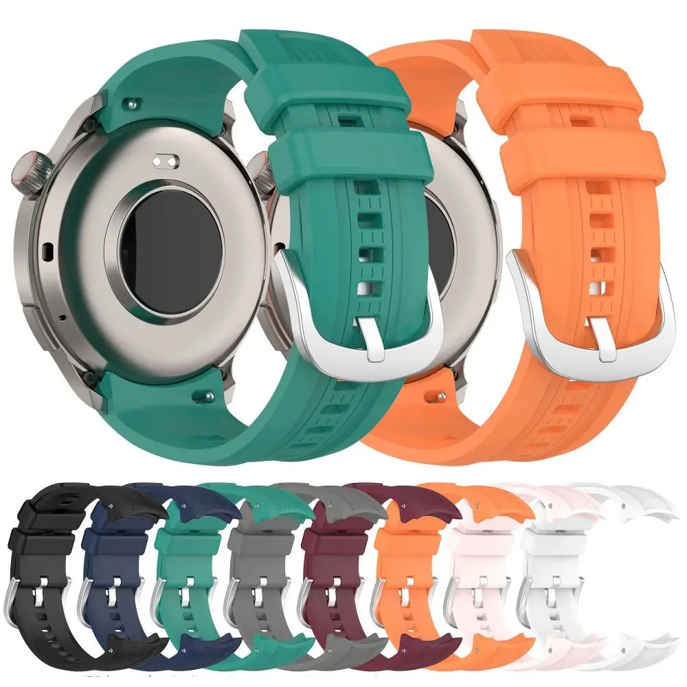 Soft Replacement Silicone Strap Watchband Smart Watch Wristband Silicone Accessories Bracelet for Amazfit Balance