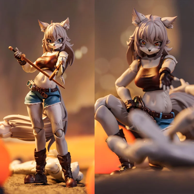 

Genuine Lado Toys Model Repairer Wolf Girl Era-001 Liya Fix Ver. 1/12 Model Customized Action Figure Toy Collection Gift