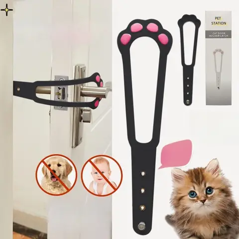 애완 동물 울타리 출입문 환기 고양이 출입문 틈새 유물 침실 환기 구멍을 뚫을 필요가 없습니다.