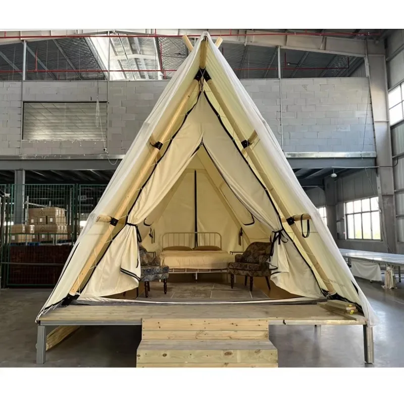 

Canopy Homestay Camping Safari Tent Indian Hotel Tent Outdoor Camping Tent Thickened Oxford Cloth