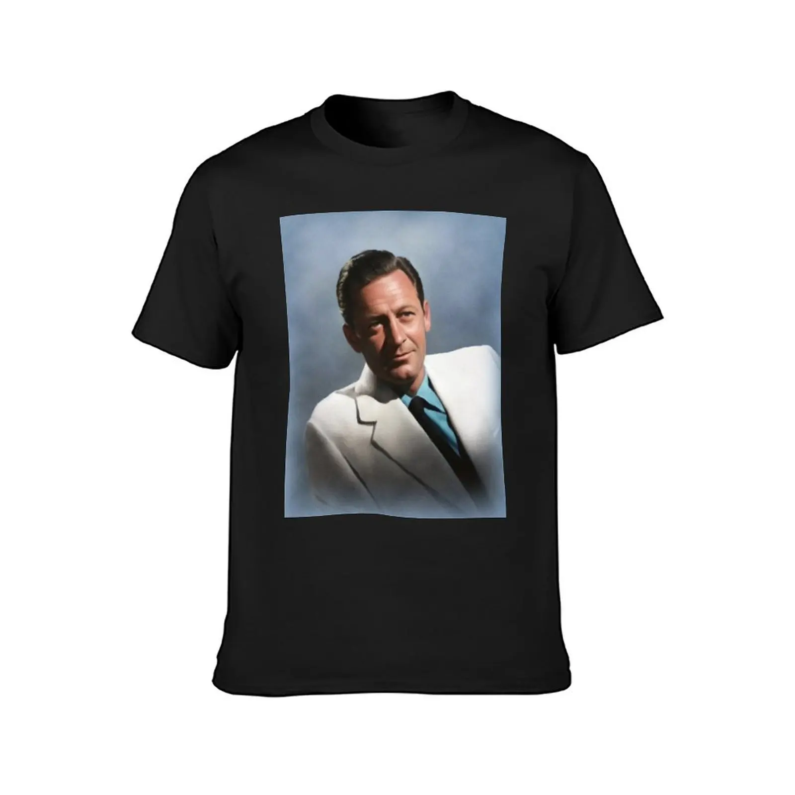 William Holden, Actor T-Shirt customs design your own plus sizes anime t shirt for men