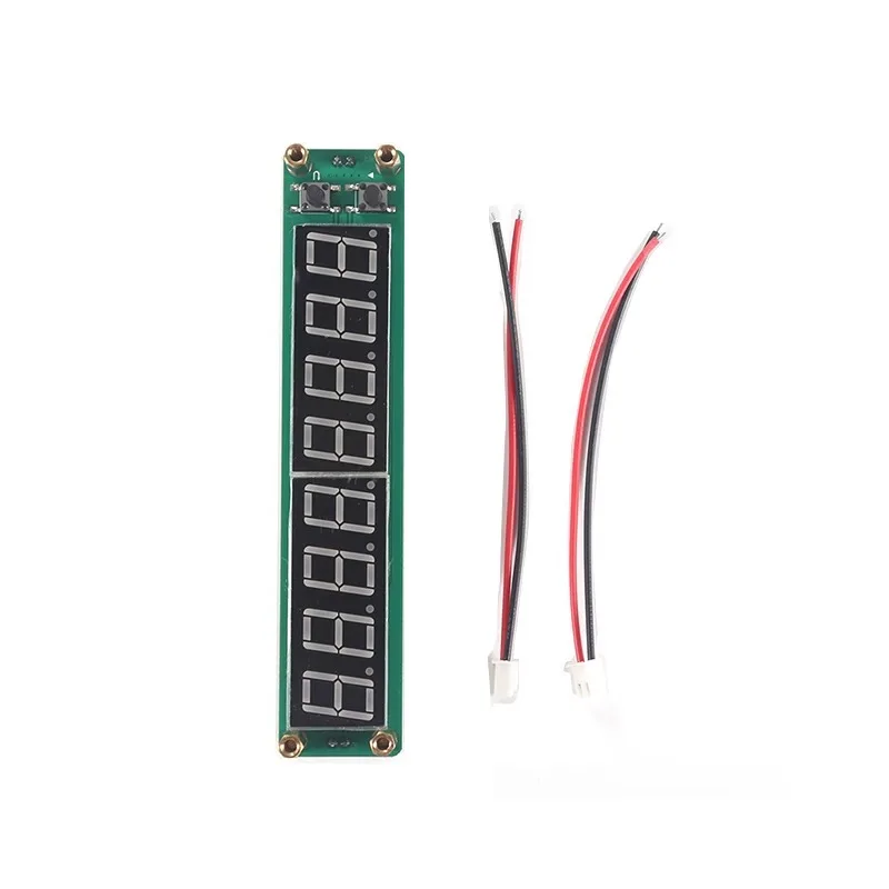 PAREK PLJ 8LED H Frequency Meter Tester 8 Digit Display RF Signal Gauge 2400 MHZ Measurement Tool For Amateur Radio Use