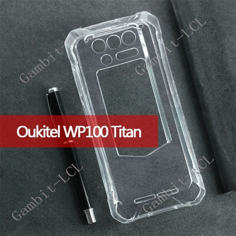 Anti-Falling Case For Oukitel WP100 Titan 6.8" WP100Titan 2025 Soft TPU Original Shockproof Back Cover ON OukitelWP100Titan