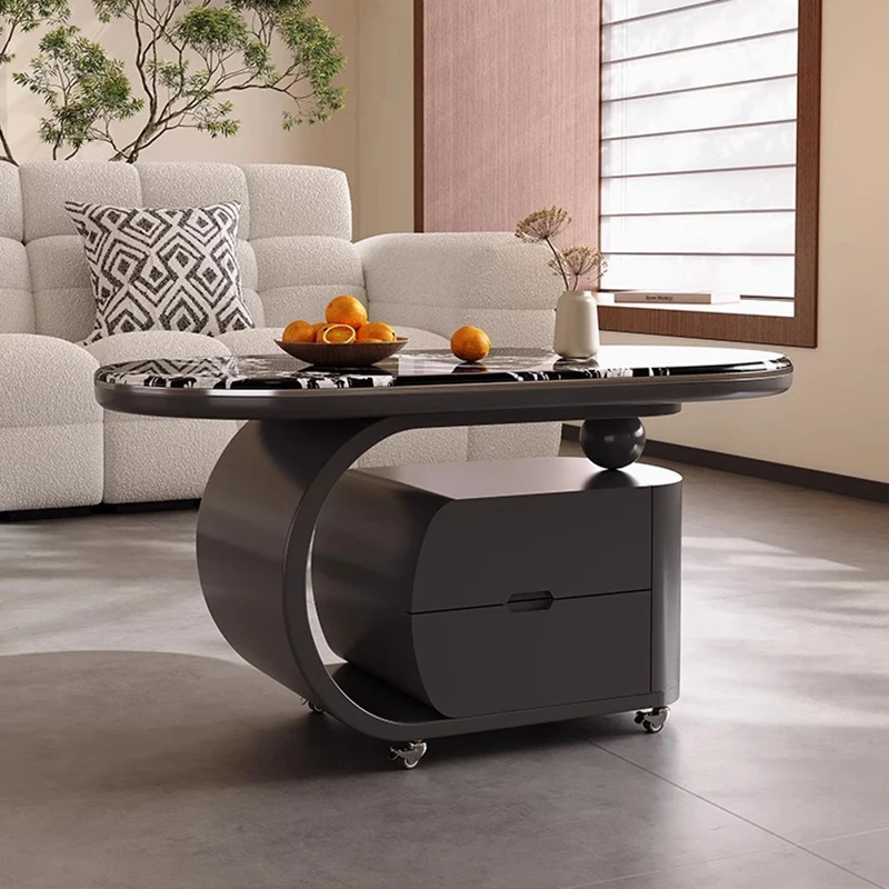 &Italian Modern Coffee Table Minimalist Trendy Elegant Classic Exquisite Durable Meubles De Maison Furniture Home