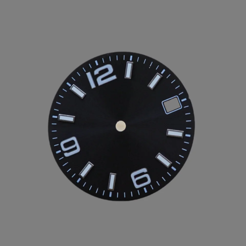

Diving watch dial New model 28.5 dial Matches C3 green Suitable For SKX007 SKX009 6105 SRPD watch