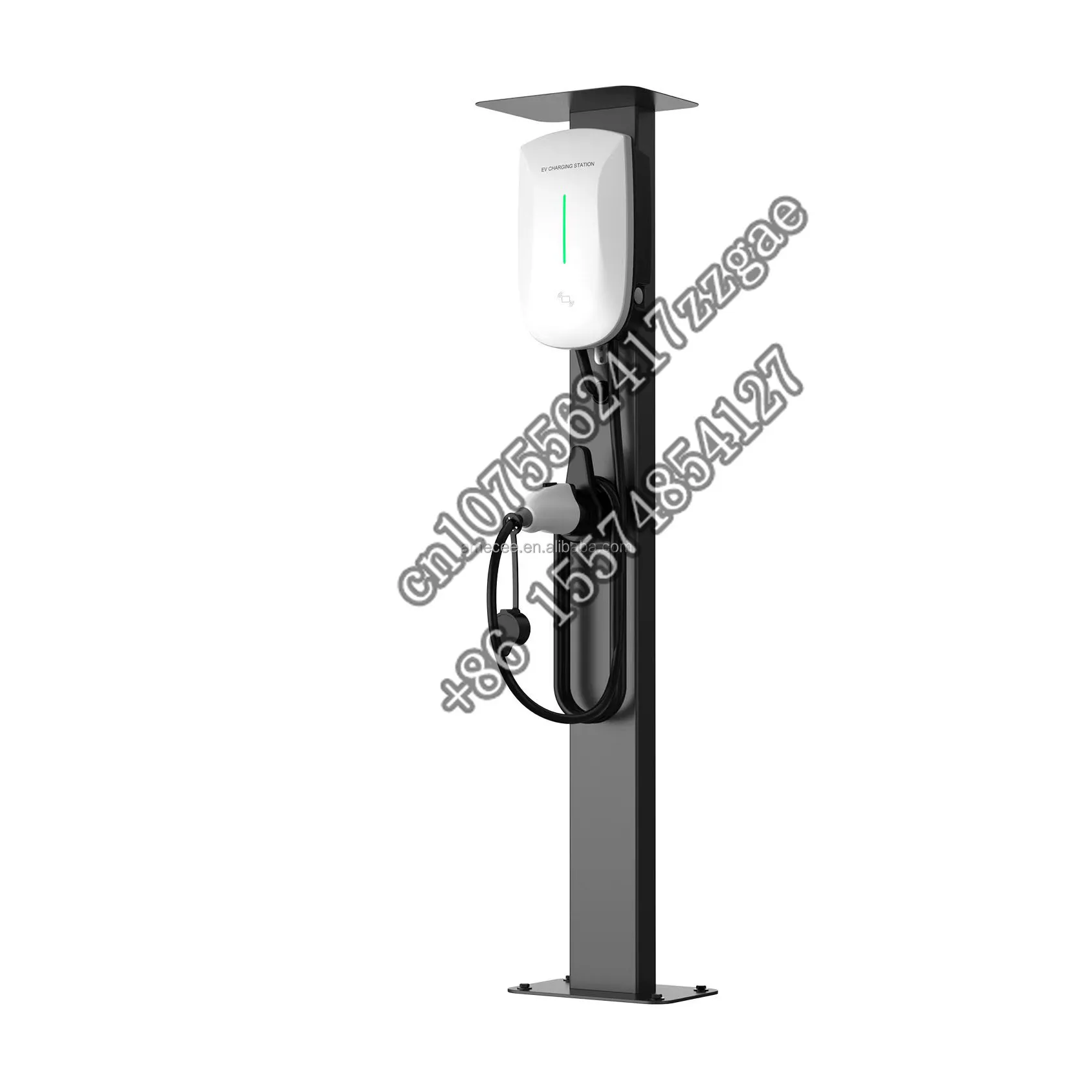 Electric Vehicle Charging Pile Home Remote Control Screen Wall-Mounted New Energy Electric Vehicle Ch 7kw Charging Station