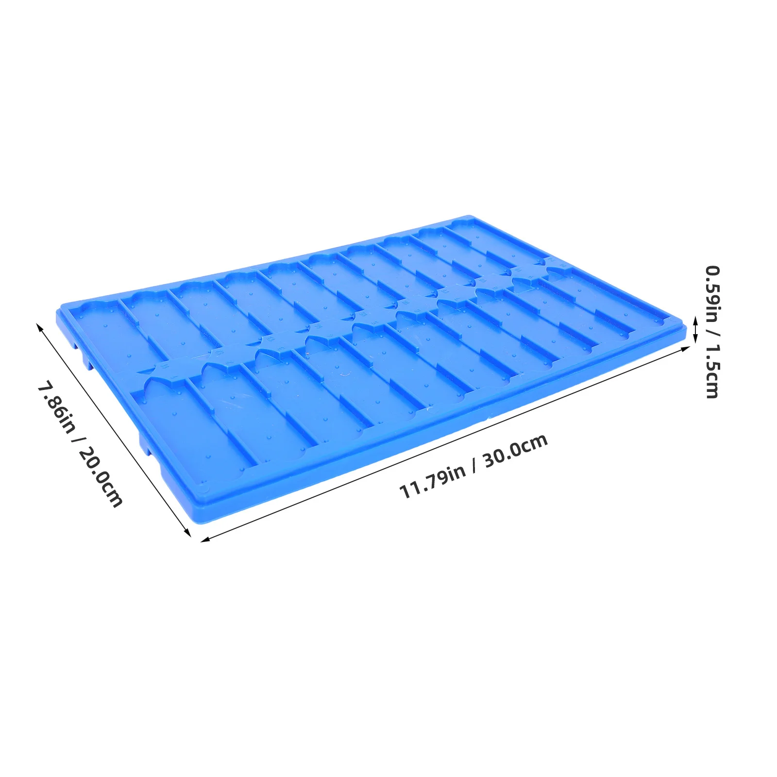 2pcs Slide Board: Microscope Slide Drying Rack Multi-Slot Fast Sample Drying Lab Holder For Microbiology Cell Culture