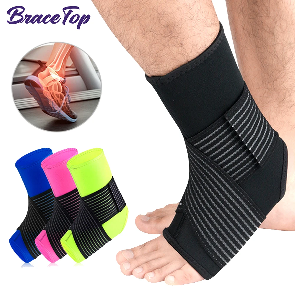 1 PCS Sports Ankle Brace Arch Support Plantar Fasciitis Achilles Tendon Ankle Pads Compression Sleeves Foot Joint Pain Relief