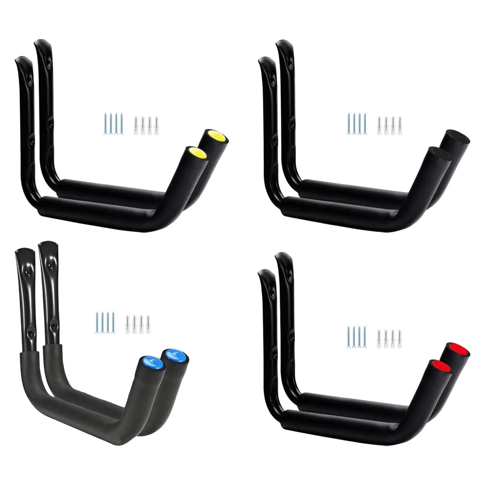 

Сверхмощная настенная стойка для хранения каяков для дома и гаража