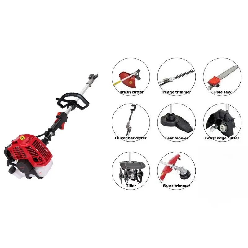 72cc 2 Stroke Petrol Brush Cutter, Grass Trimmer Weed Cutting Machine